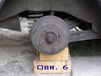 Montáž kotoučových brzd - obr.6