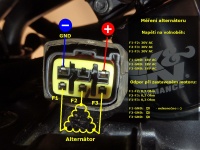 Regulátor dobíjení - Suzuki GSR 600 - obr.7